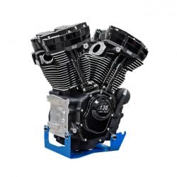 s&s 136 motorblokk black edition - 17-24 M8 Touring