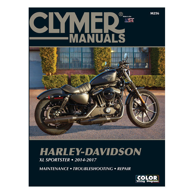 clymer book harley-davidson sportster 2014-2017