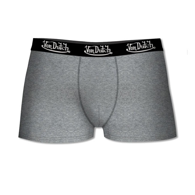 von dutch logo boxeralsó -  világos mix szürke