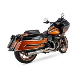 vance & hines supersport 2-1 szálcsiszolt kipufogórendszer - 17-23 M8 Touring