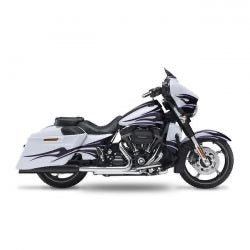 kesstech fl-dupla kipufogódob fekete - 114" M8 Touring