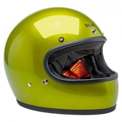 biltwell gringo bukósisak metál lime
