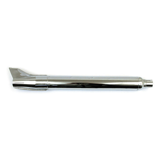 gyári stílusú rocket fishtail kipufogódob - 33" króm (db)