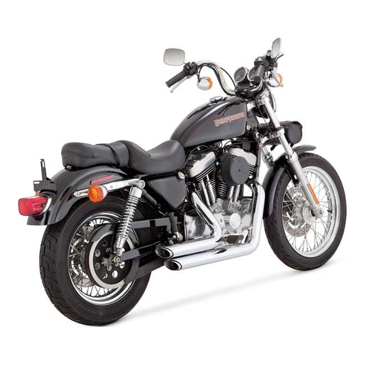 vance & hines shortshots staggered 2 1/2" króm kipufogórendszer - 1999-2003 XL