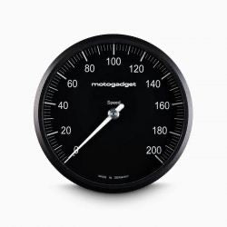 motogadget chronoclassic kilométeróra fekete számlap - univerzális