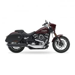 kesstech szóló X 2-1 kipufogódob króm szóló X kipufogóvég - 107" M8 Softail