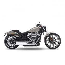 kesstech fusion hosszú 2-2 kipufogórendszer króm egyenes cut short - 107" M8 Softail