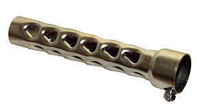 kipufogórendszer hangtompító 1-3/4" - 41 x 200 mm