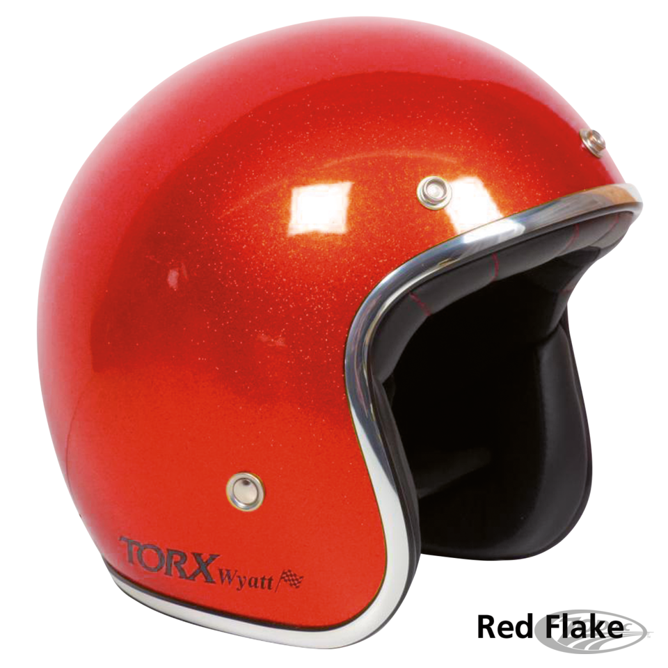 torx wyatt bukósisak piros flake - ECE