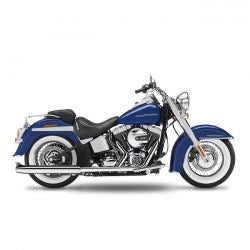 kesstech 2-2 FLSTS crossover kipufogódob ESM2 króm - 2007-202011 Softail