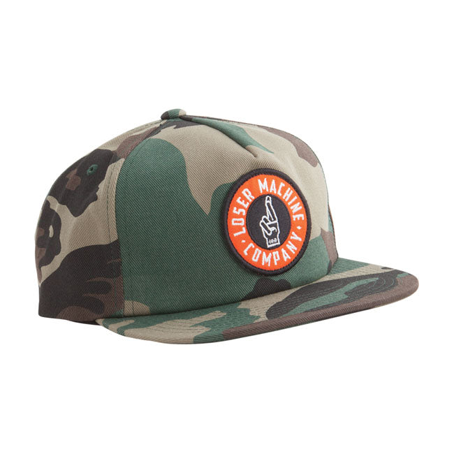loser machine godd luck baseball sapka camo