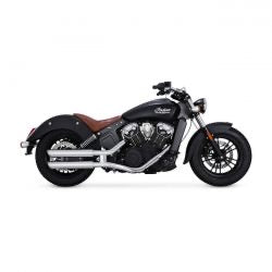 vance & hines twin slash króm 3" kipufogódob - 15-22 Indian Scout