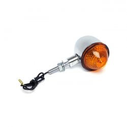 mini bullet lights borostyán irányjelző króm