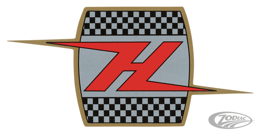 harley-davidson olajtank matrica (pár) - 1936-1938