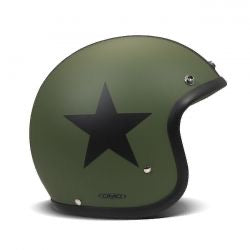 dmd retro bukósisak star zöld