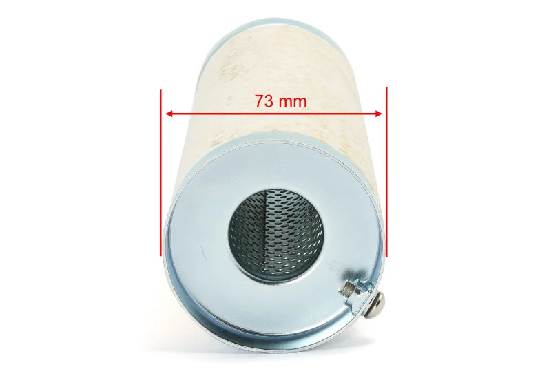 kipufogódob hangtompító - 3” - 73 x 254 mm