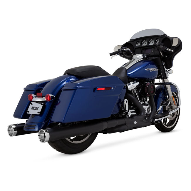 thorcat - v&h monster kerek kipufogódob fekete - 2017-2020 Touring