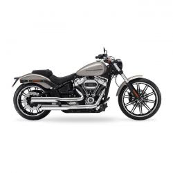 kesstech fusion hosszú kipufogódob króm egyenes cut short - 114" M8 Softail
