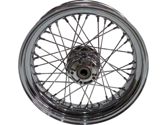 3.0 x 16 gyári hátsó kerék szett 40 króm küllős - 00-04 XL/2000-2005 Dyna/2000-2006 Softail