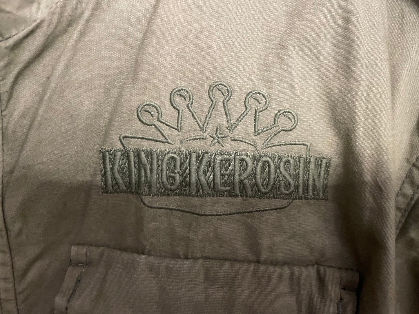 king kerosin kevlar speedwax motokerékpár kabát - L (használt)
