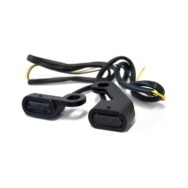 fastline below bar LED irányjelzős fekete - 09-16 Touring/15-20 Softail