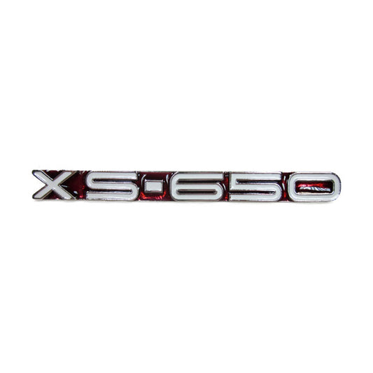 oldaldekli embléma piros - Yamaha XS650