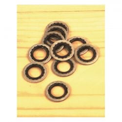 tömítés alátét banjo csavar - 7/16" (11mm) - 84-09 harley-davidson egy féktárcsás