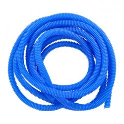 hasított PVC kábelvédő cső kék - 3/8" - 12ft