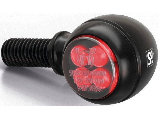 circula-s füstös LED 3-in-1 integrált féklámpa & irányjelző fekete