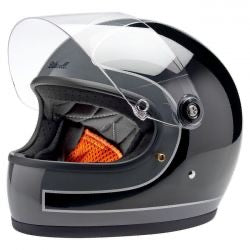biltwell gringo s bukósisak storm szürke/ fekete tracker fényes