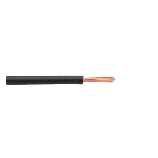 0,75 mm² elektromos vezeték (2 méter) fekete