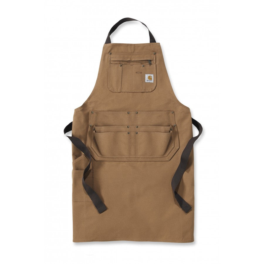 carhartt duck vászonkötény - barna