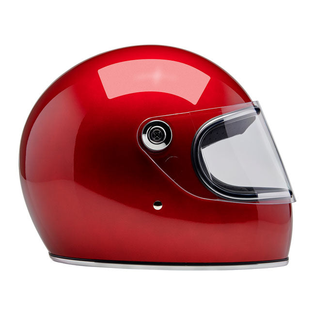 biltwell gringo s bukósisak metál meggypiros