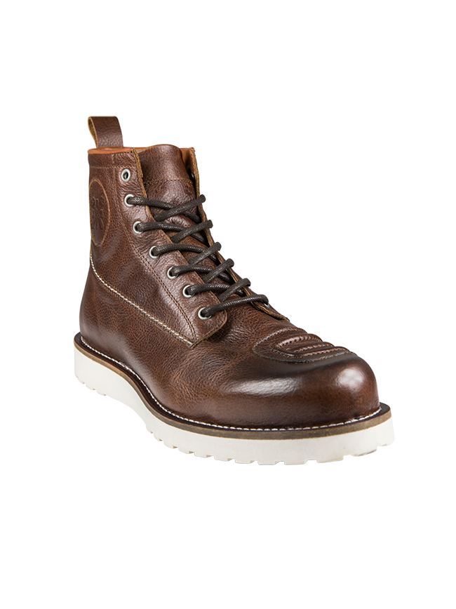 john doe iron motoros bakancs - barna