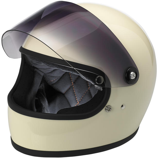 biltwell gringo s gen-2 bukósisak ECE plexi - füstös