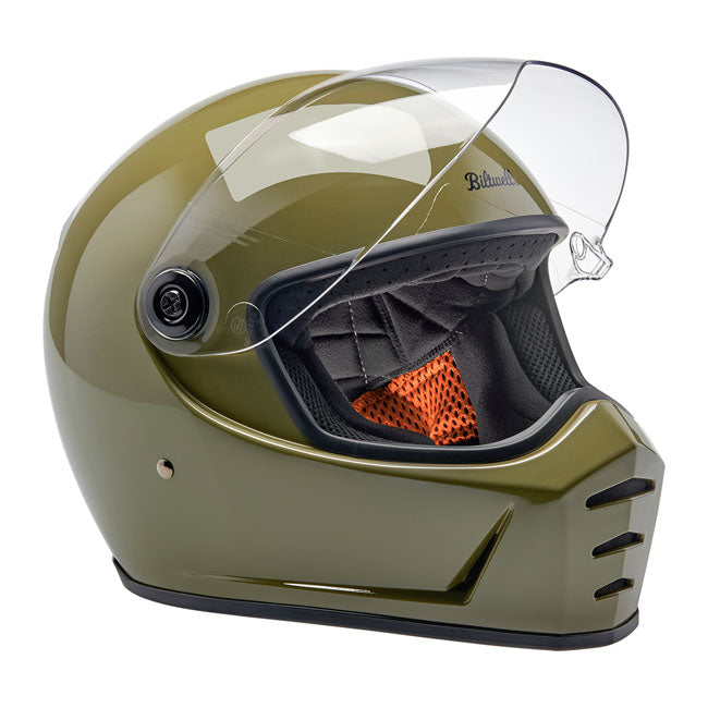 biltwell lane splitter bukósisak - Olive Green