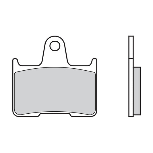 brembo hátsó fékbetét organikus - 2014-2022 XL