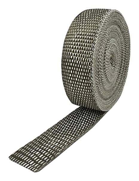 thermo tec kipufogó bandázs - platina - 1" x 50láb