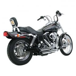 vance & hines 2-1/2" shortshots staggered kipufogórendszer króm - 1991-2005 Dyna