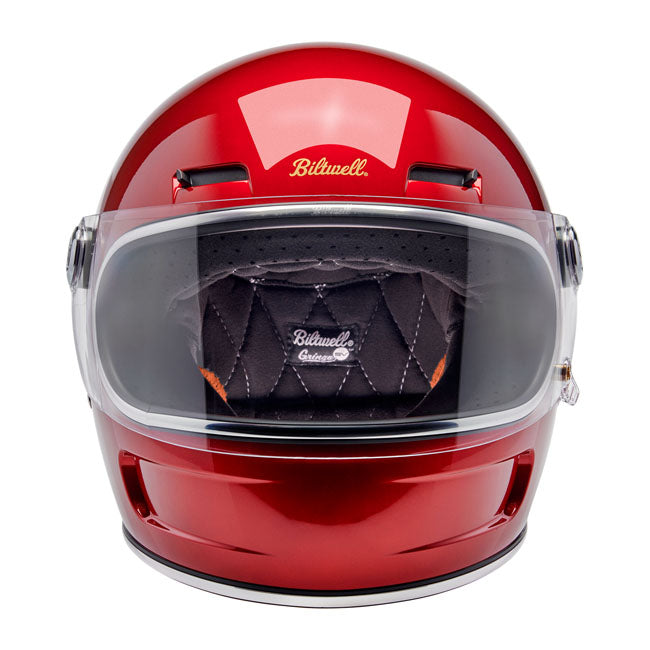 biltwell gringo sv bukósisak metál meggypiros