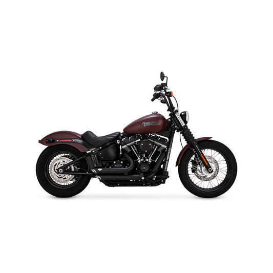 vance & hines shortshots staggered 2 1/2" 2-2 kipufogórendszer - 2018-2019 Softail