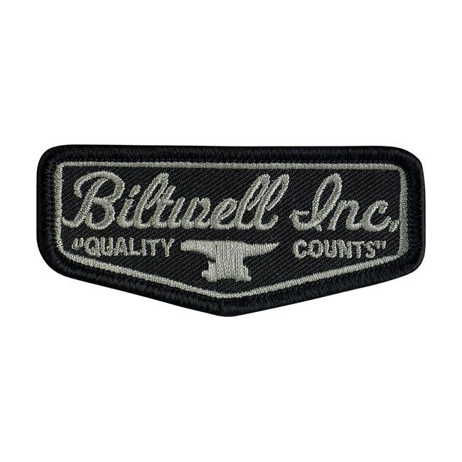biltwell shield felvarró fekete/szürke