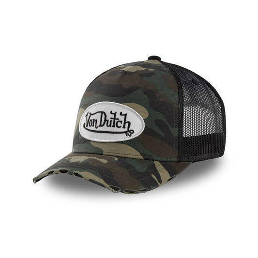 von dutch logo baseball sapka camouflage