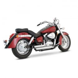 vance & hines shortshots staggerred 2-2 kipufogórendszer króm - 10-15 Honda Shadow