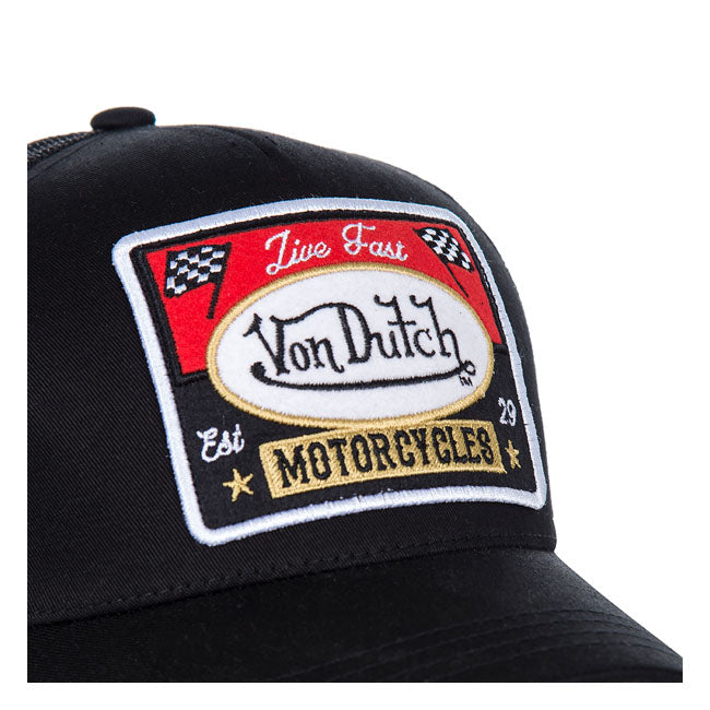 von dutch baseball sapka fekete