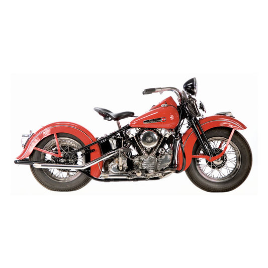 paughco drag króm pipes 40" kipufogórendszer - 1936-1947 Knucklehead