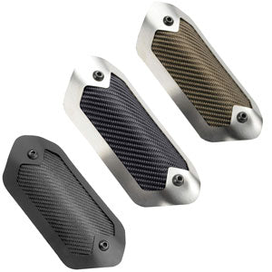 dei kipufogórendszer flexibilis hőpajzs - Onyx Carbon Look