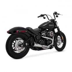 vance & hines 2-1 upsweep pcx kipufogórendszer szálcsiszolt - 2018-2020 Softail