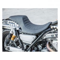 roland sands design kétszemélyes traction nyereg fekete - 1982-1994 FXR ; 99-00 FXR