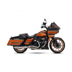 vance & hines supersport 2-1 szálcsiszolt kipufogórendszer - 17-23 M8 Touring